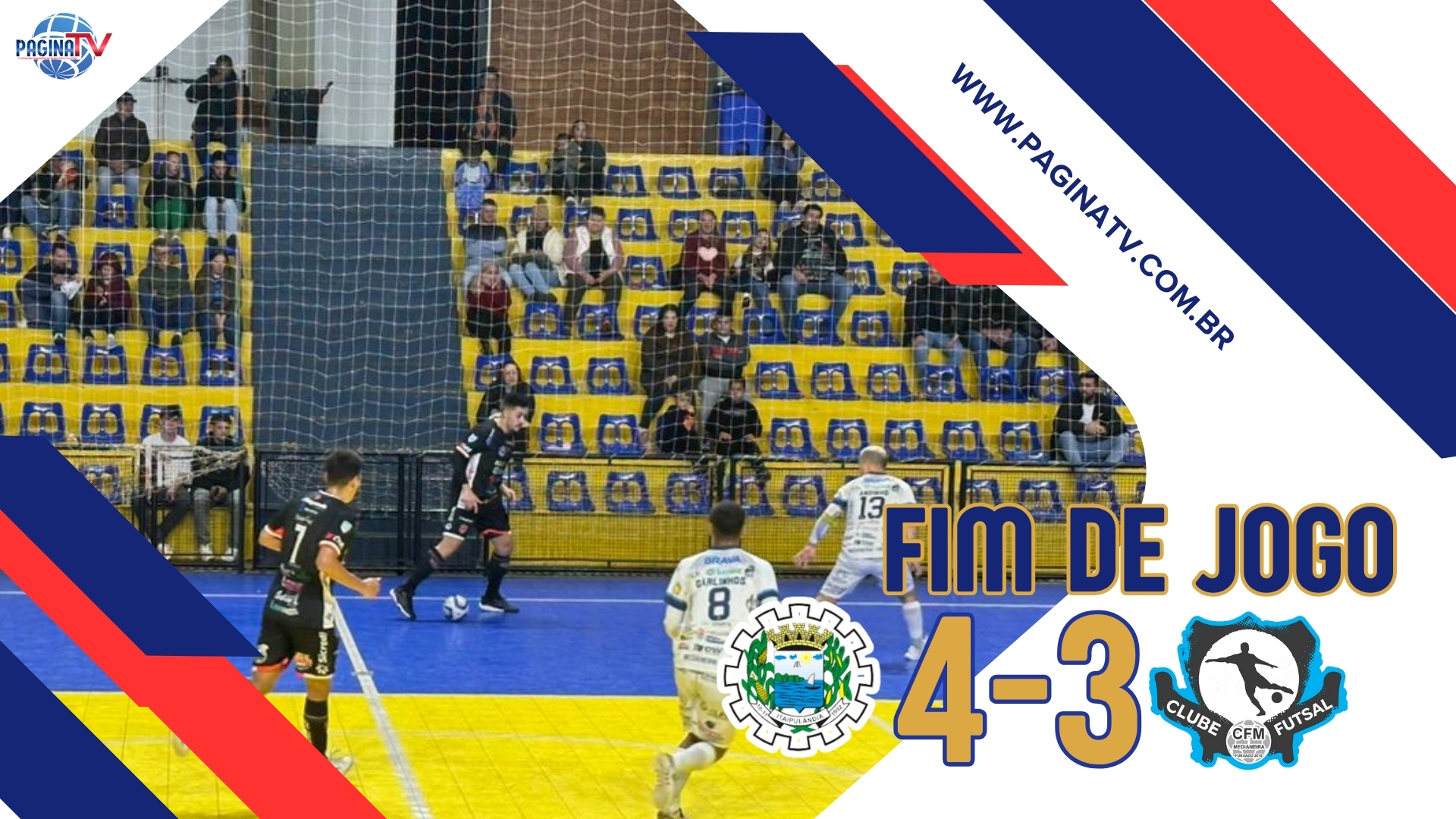 Virada Heroica! Itaipulândia Vence Medianeira na Copa União Masculina