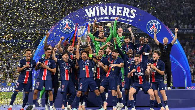 PSG atropela a Inter com o brilho de Doué e enfim conquista a Champions