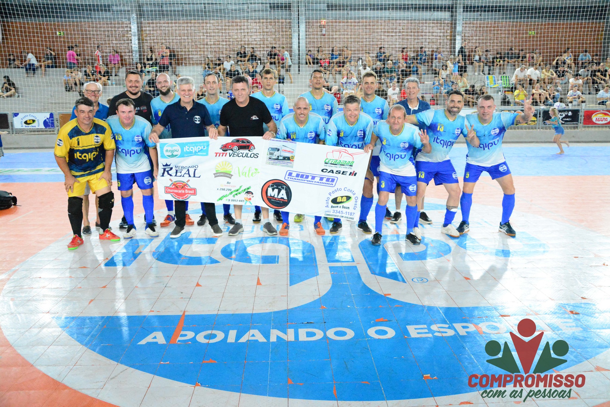 Equipe de Missal Conquista bicampeonato da Categoria Veteranos 40+ no 31º Regionalito