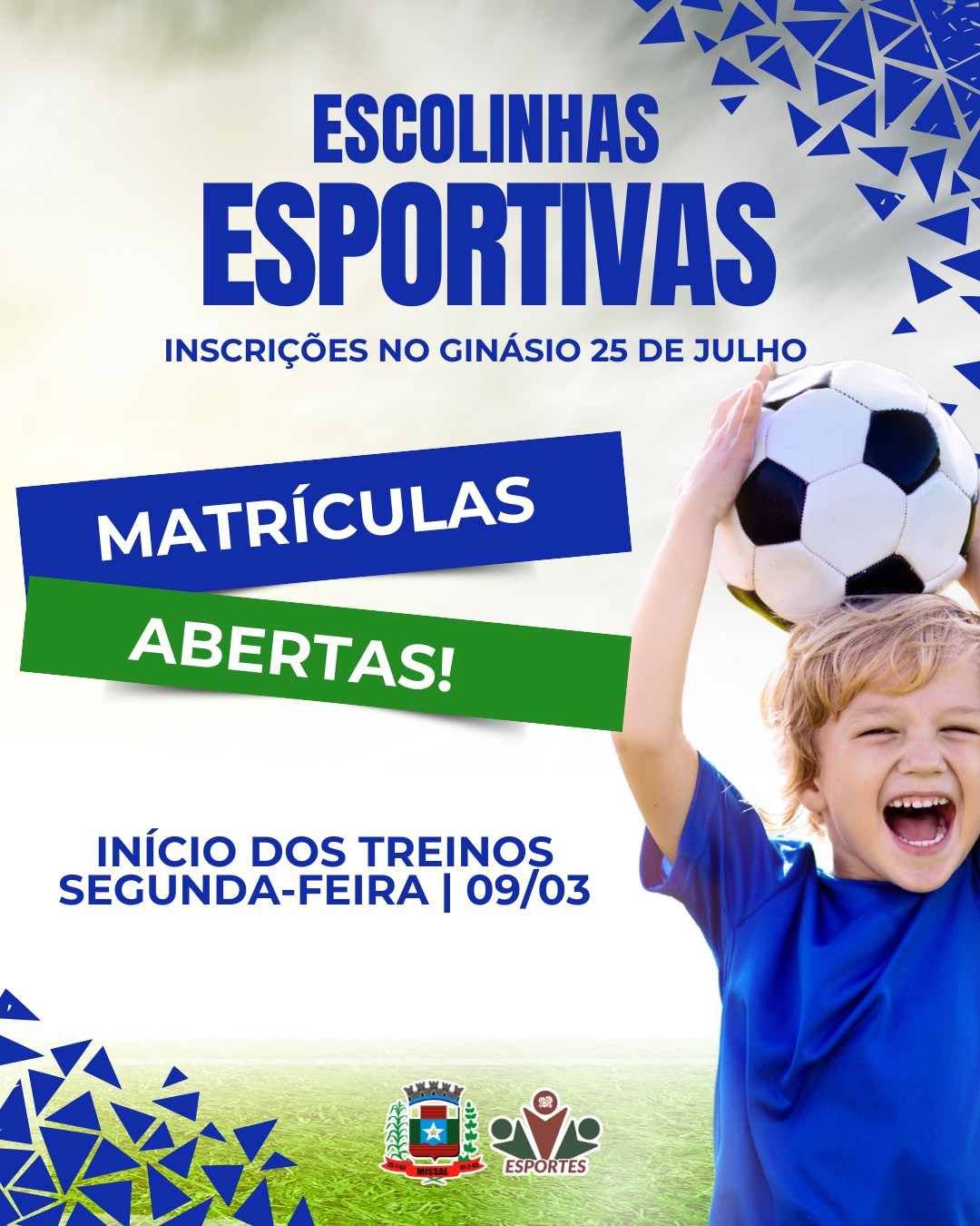 TREINOS ESPORTIVOS EM MISSAL