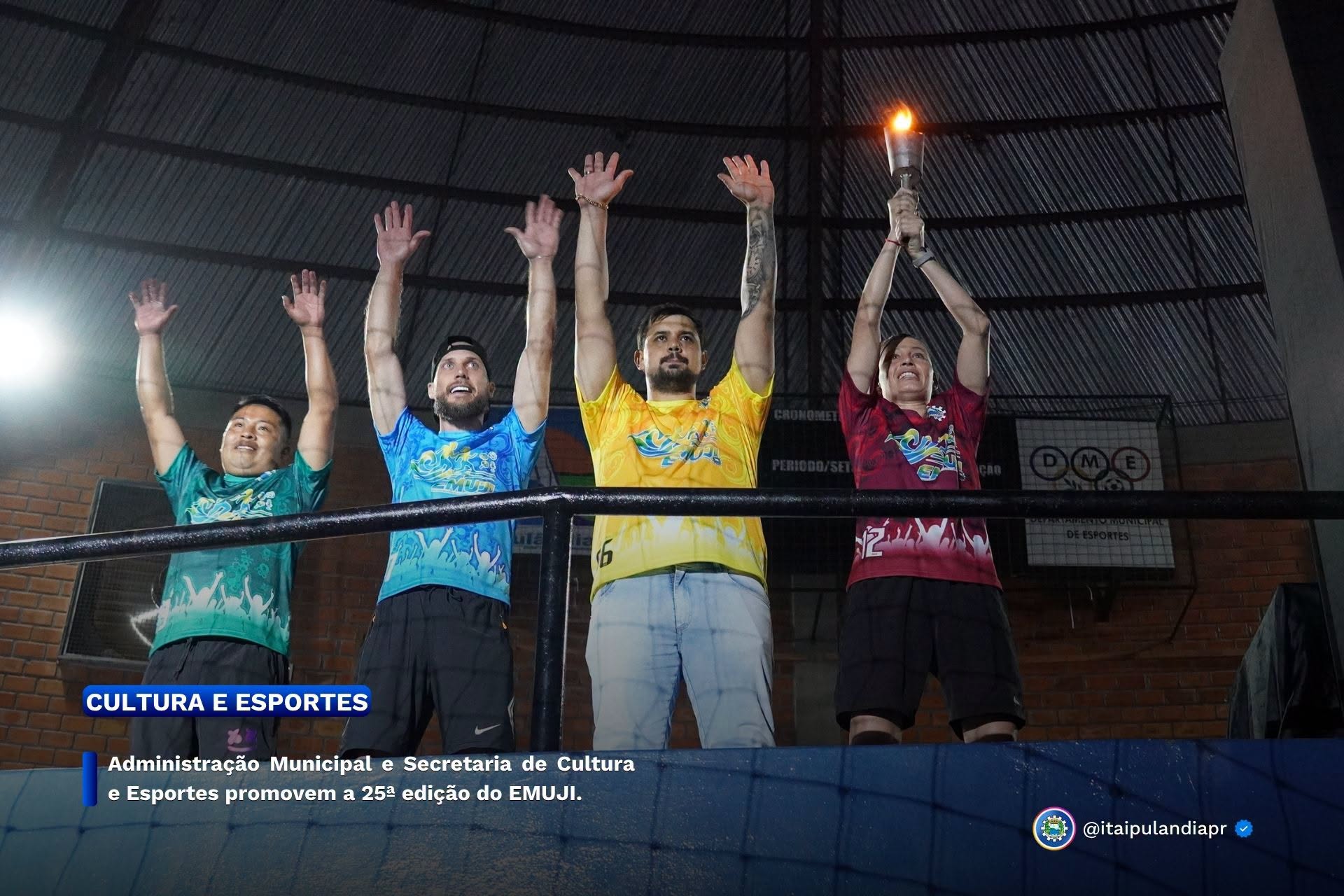 Administração Municipal e Secretaria de Cultura e Esportes promovem a 25ª edição do EMUJI.