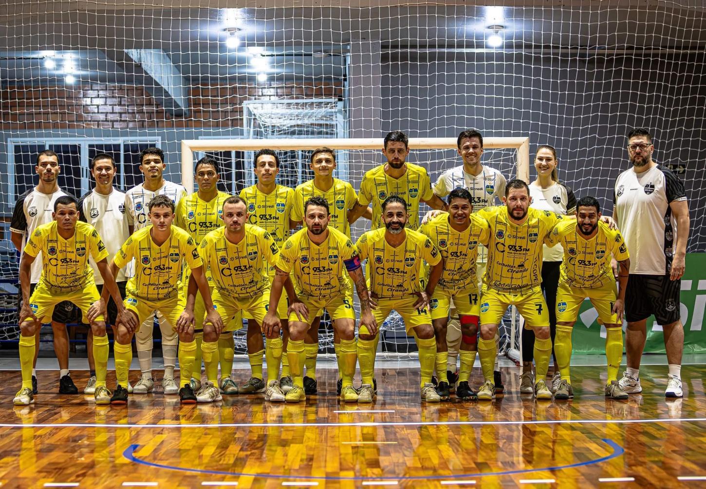 Santa Helena Futsal/Rádio Costa Oeste emplaca mais uma vitória pela Série Bronze