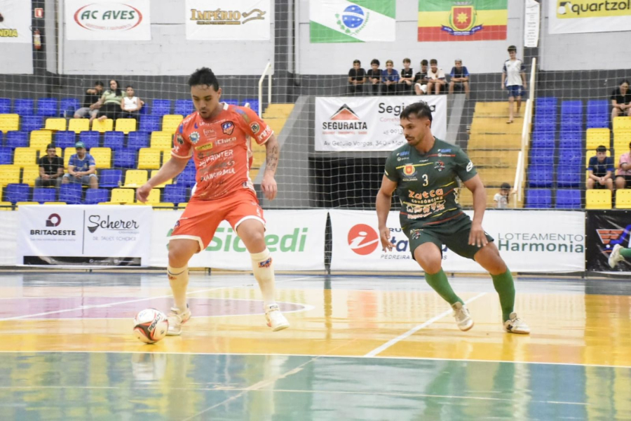 Adema e AFI Itaipulândia empatam em amistoso de futsal em Matelândia