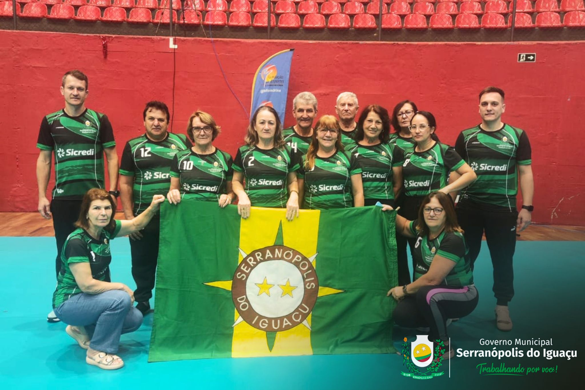 Serranópolis do Iguaçu participa do JIIDO e amplia incentivo ao esporte para a terceira idade