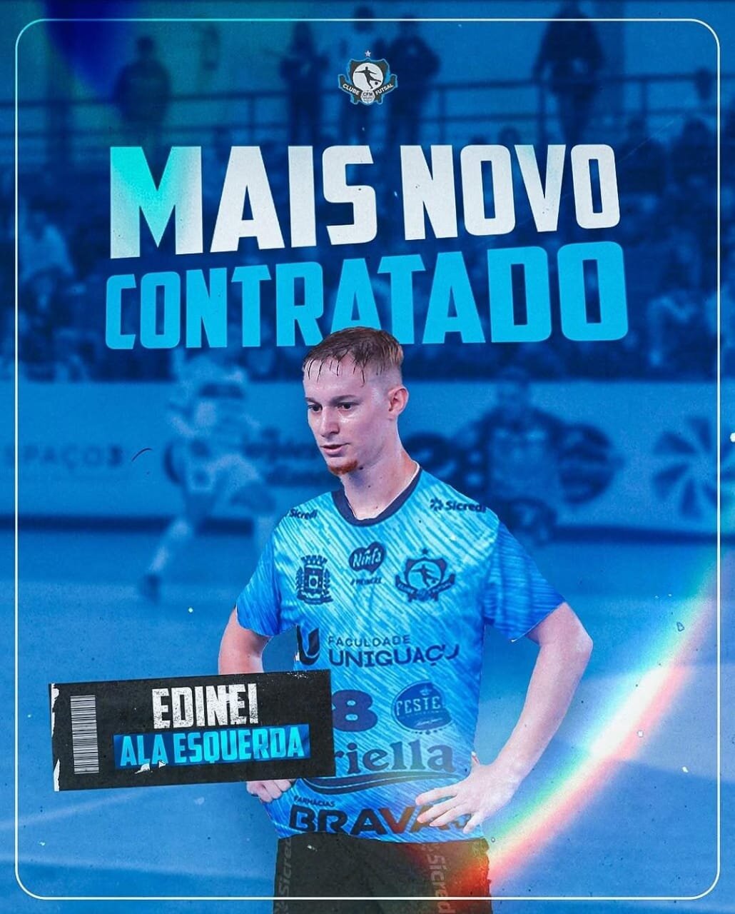 EDINEI VAI DEFENDER O CFM MEDIANEIRA EM 2025