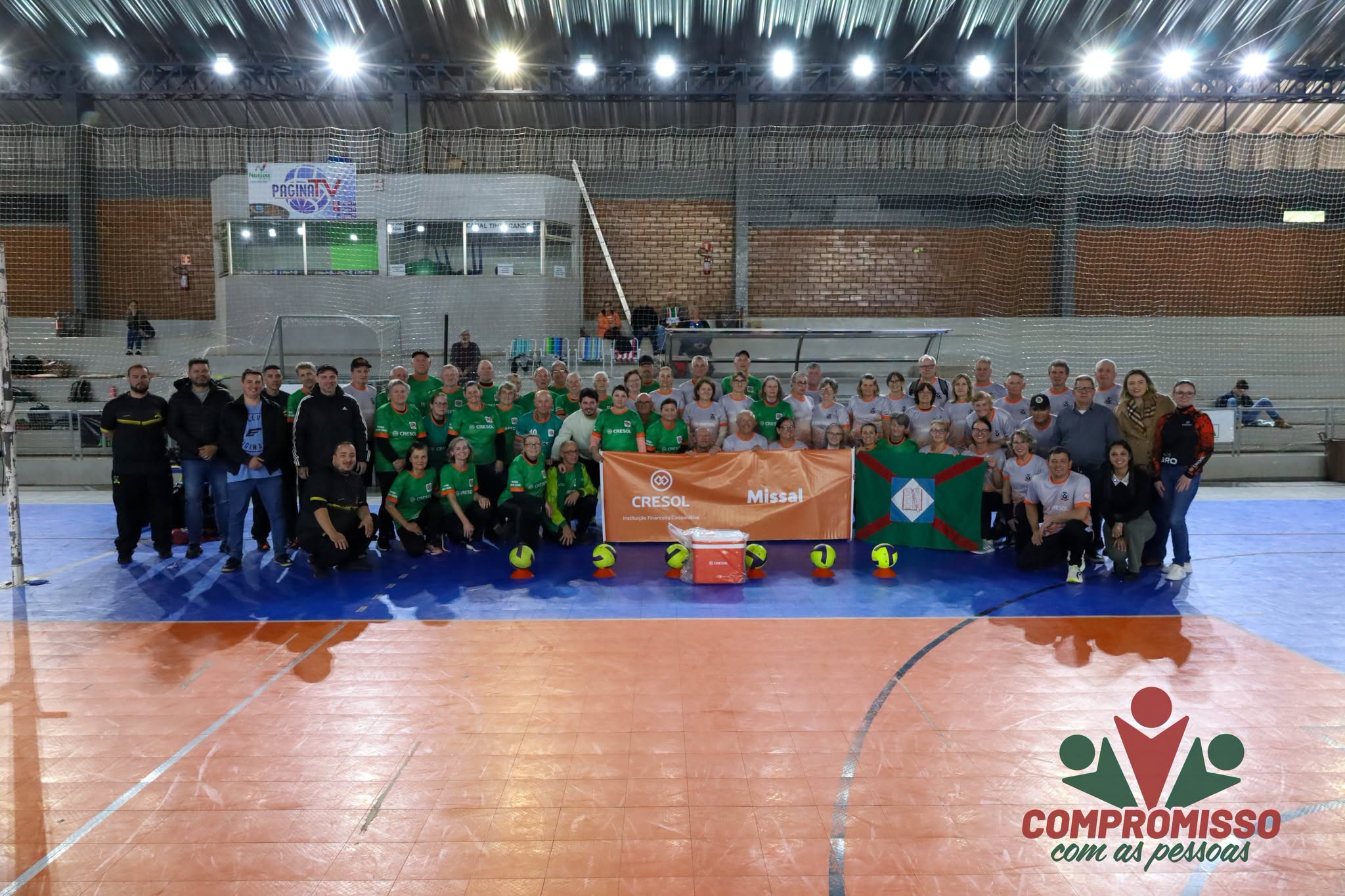 Missal enfrentou Marechal Cândido Rondon na 2ª etapa da 8ª Liga Cresol de Vôlei Gigante