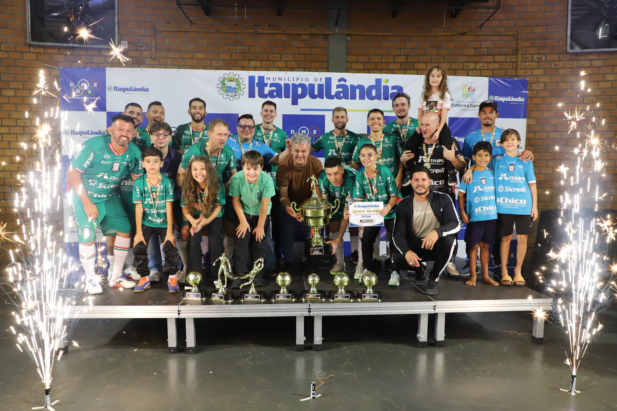 Finais do Campeonato Municipal de Futsal movimentaram Itaipulândia