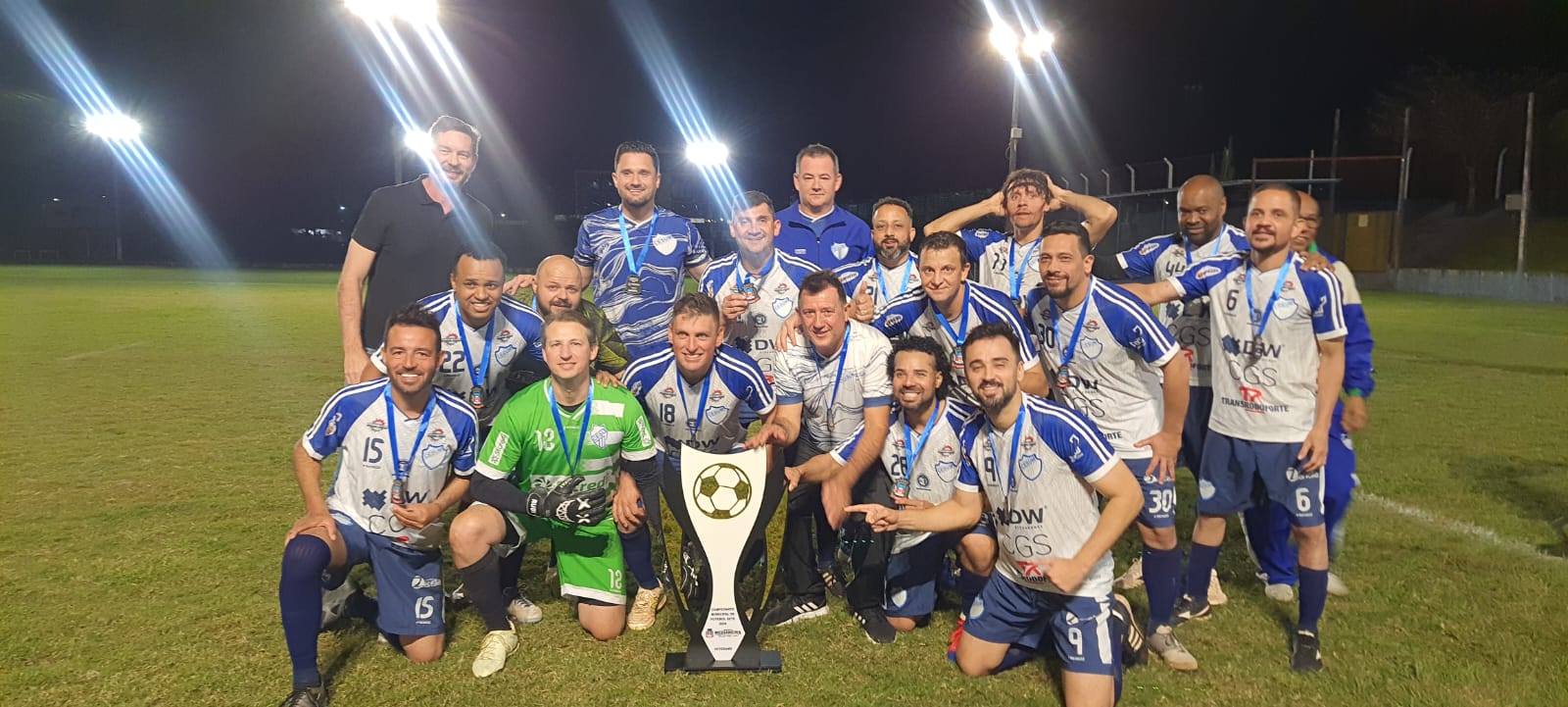 Cesum conquista o título do Campeonato Municipal de Futebol 7 Veteranos de Medianeira