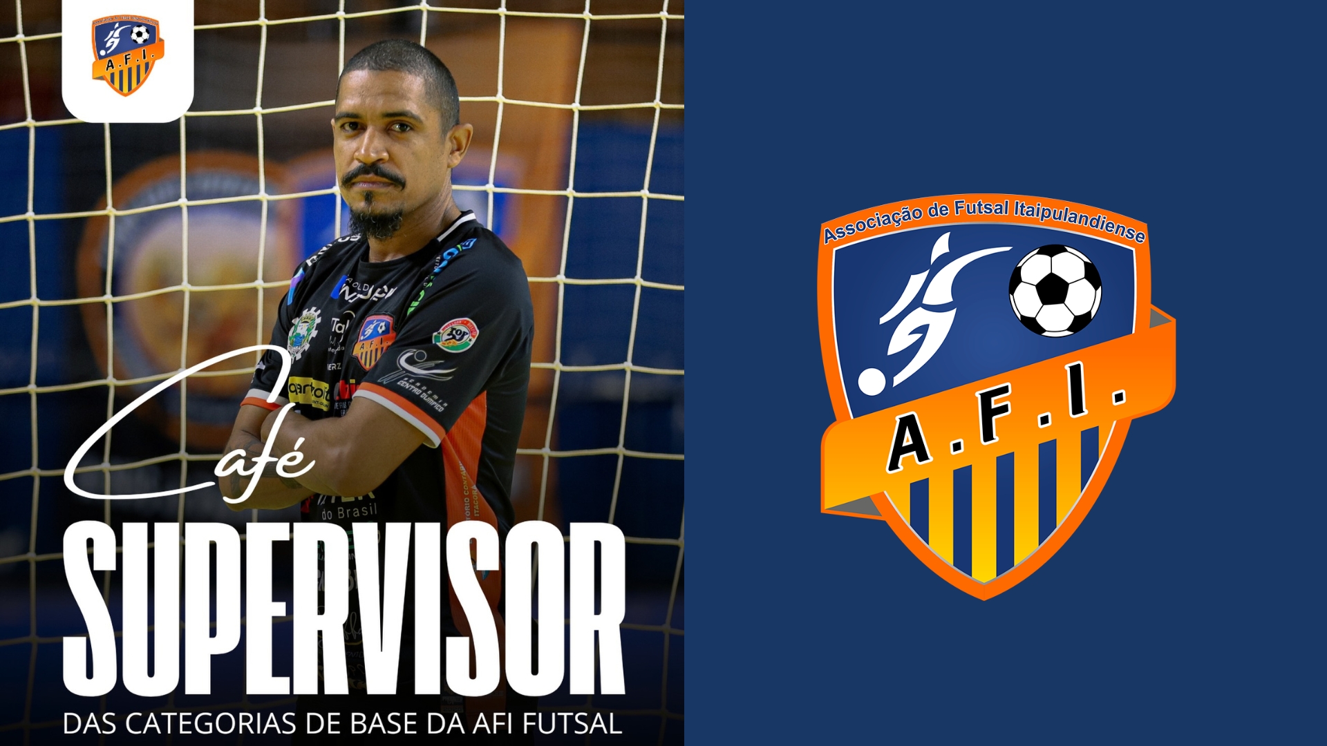 Liderança dentro e fora da quadra: Café assume novo desafio na AFI Uniguaçu Itaipulândia Futsal
