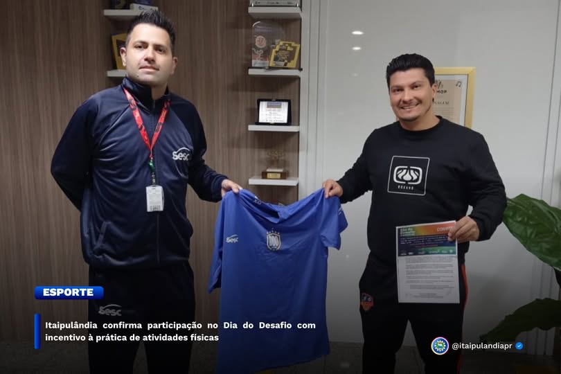 Itaipulândia confirma participação no Dia do Desafio com incentivo à prática de atividades físicas