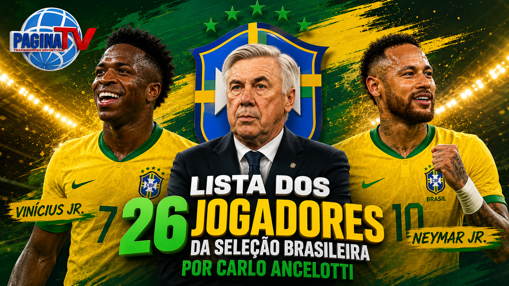 Neymar está de volta! Convocação da Seleção Brasileira gera alegria nacional