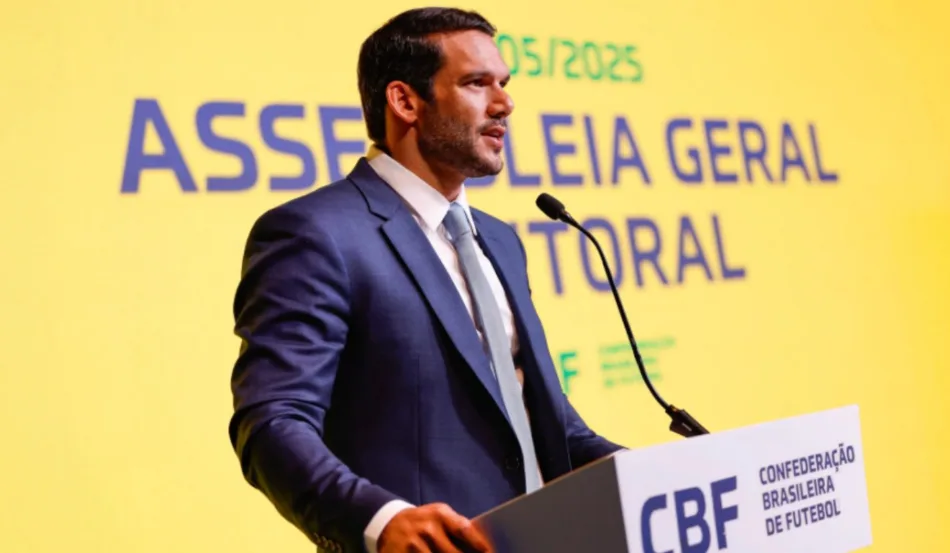Samir Xaud é eleito novo presidente da CBF. Athletico e Coritiba boicotam eleição
