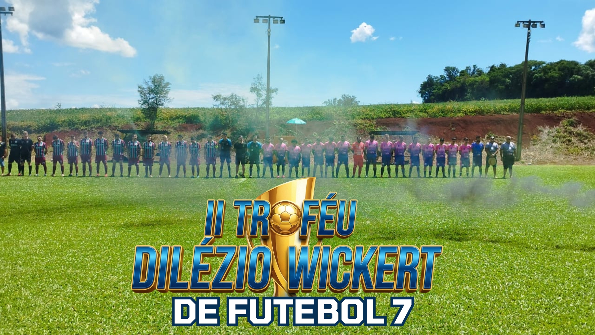 Começou a 2ª edição do Troféu Dilézio Wickert de Futebol 7 neste último sábado (17)