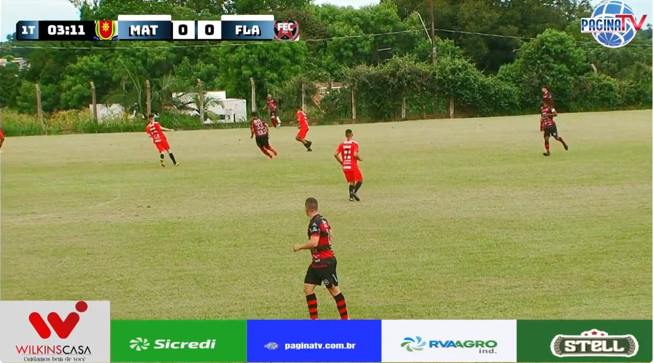 Flamengo de Foz supera Matelândia na 7ª Copa Oeste com transmissão da Página TV