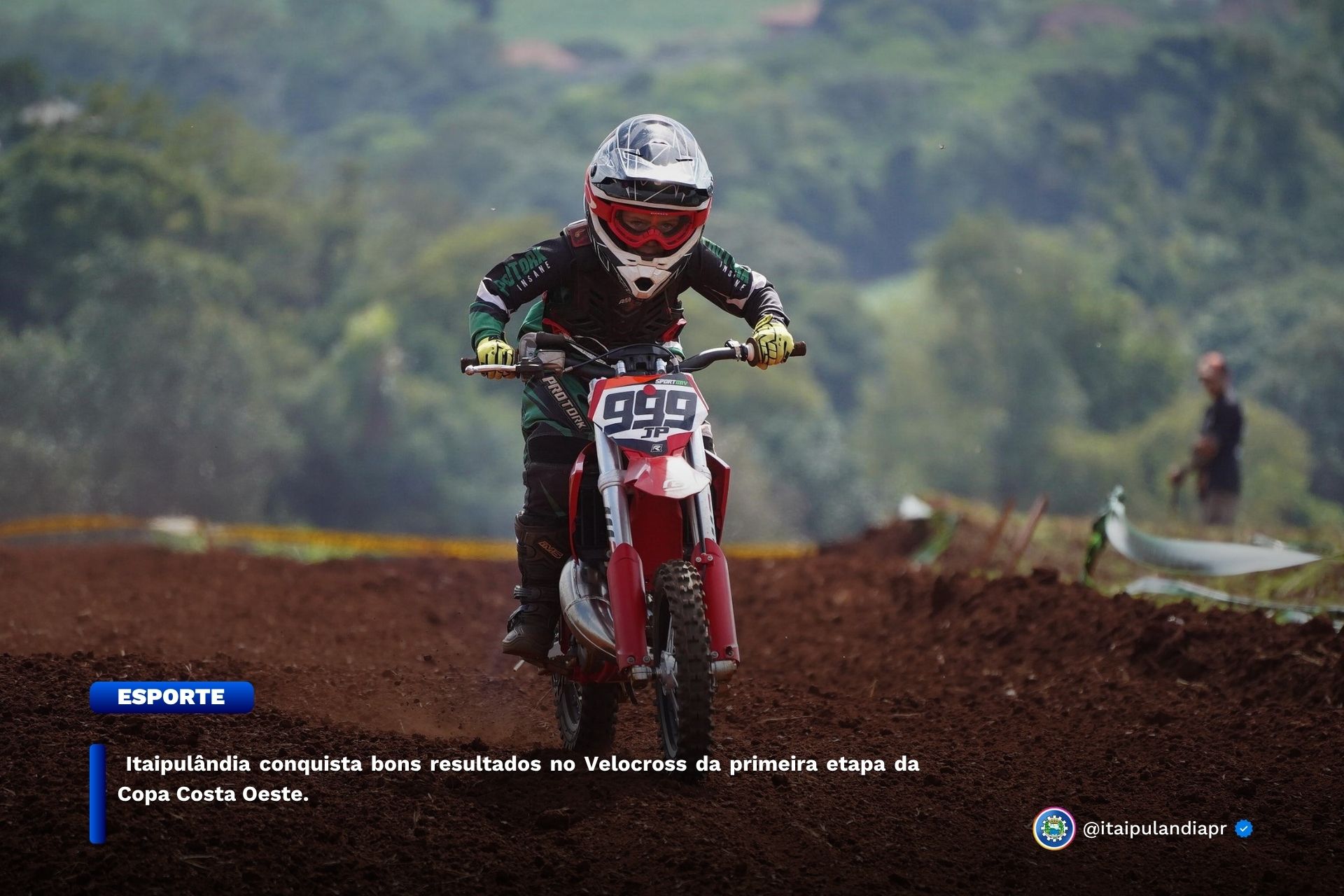 Itaipulândia conquista bons resultados no Velocross da primeira etapa da Copa Costa Oeste.