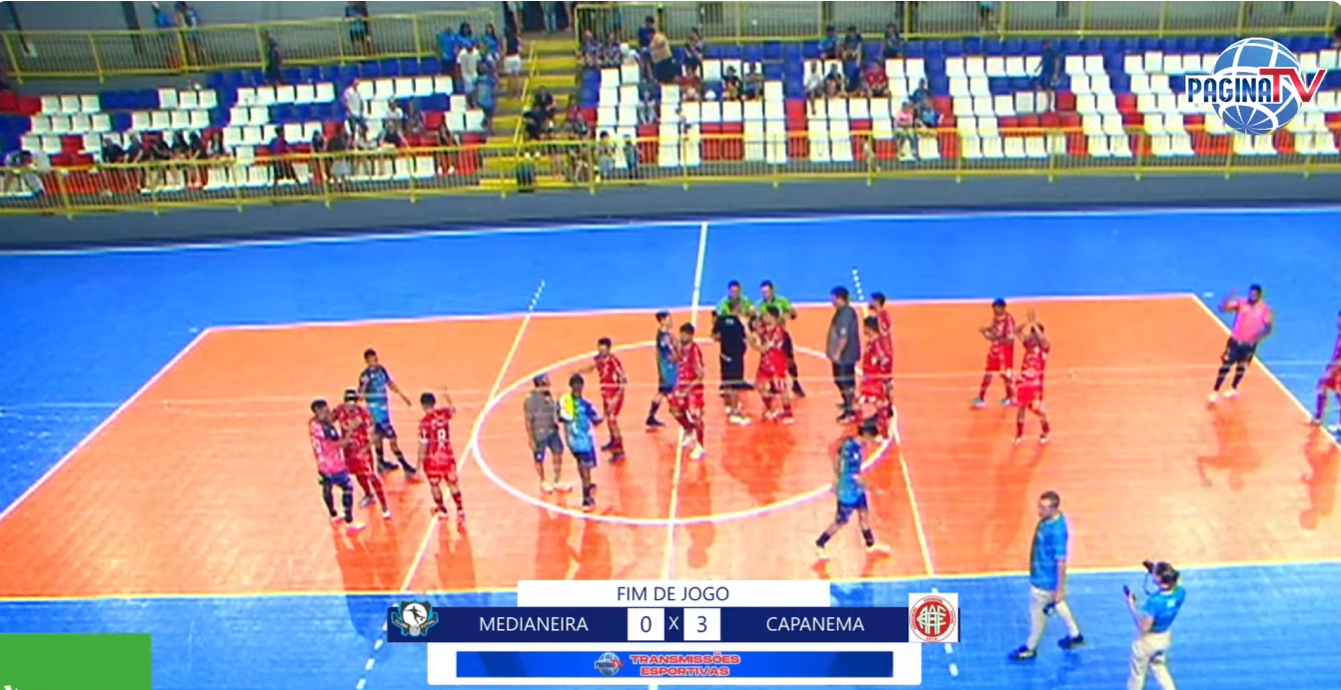 Medianeira Futsal é superado pelo Capanema e segue na 13ª colocação na Série Prata