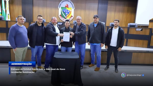 Campos de futebol Santa Inês e São José do Itavo receberão iluminação