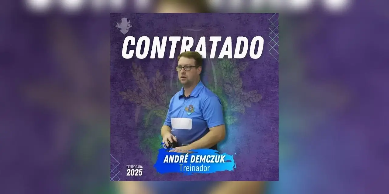 Prude Futsal comunica a saída do treinador André Demczuk