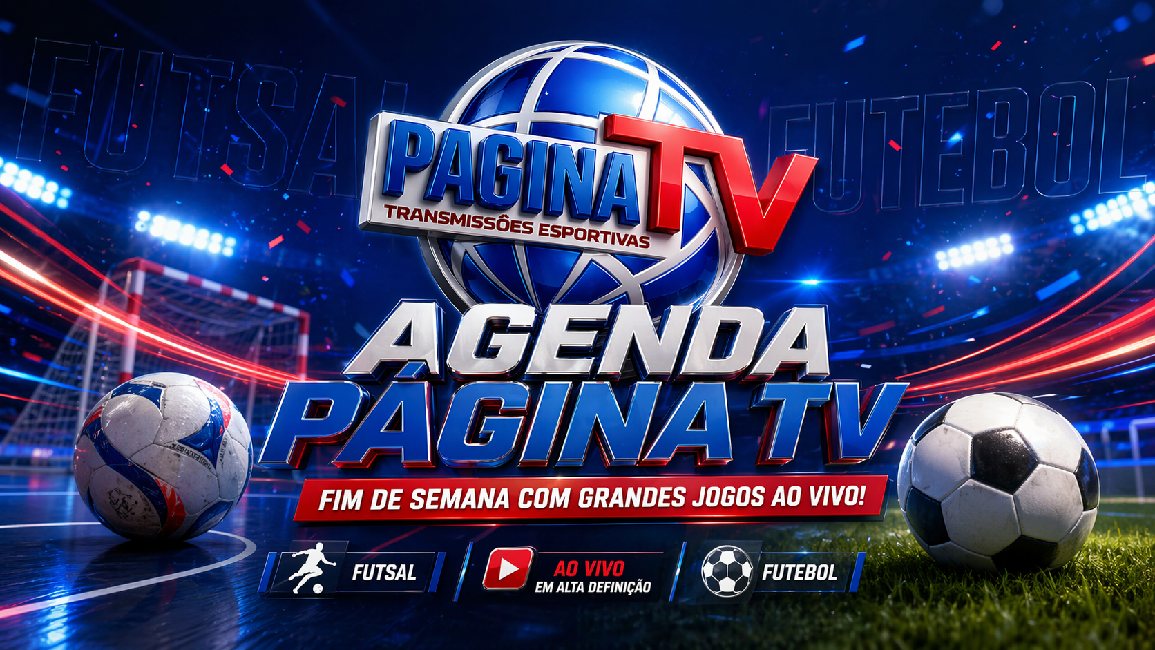 Agenda Página TV: fim de semana com grandes jogos ao vivo