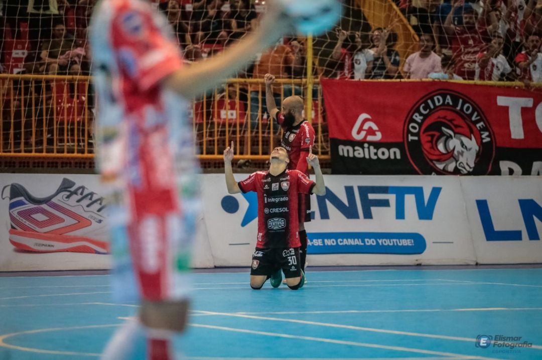 Cascavel Futsal sofre gol no fim e é eliminado pelo Campo Mourão na Liga Nacional