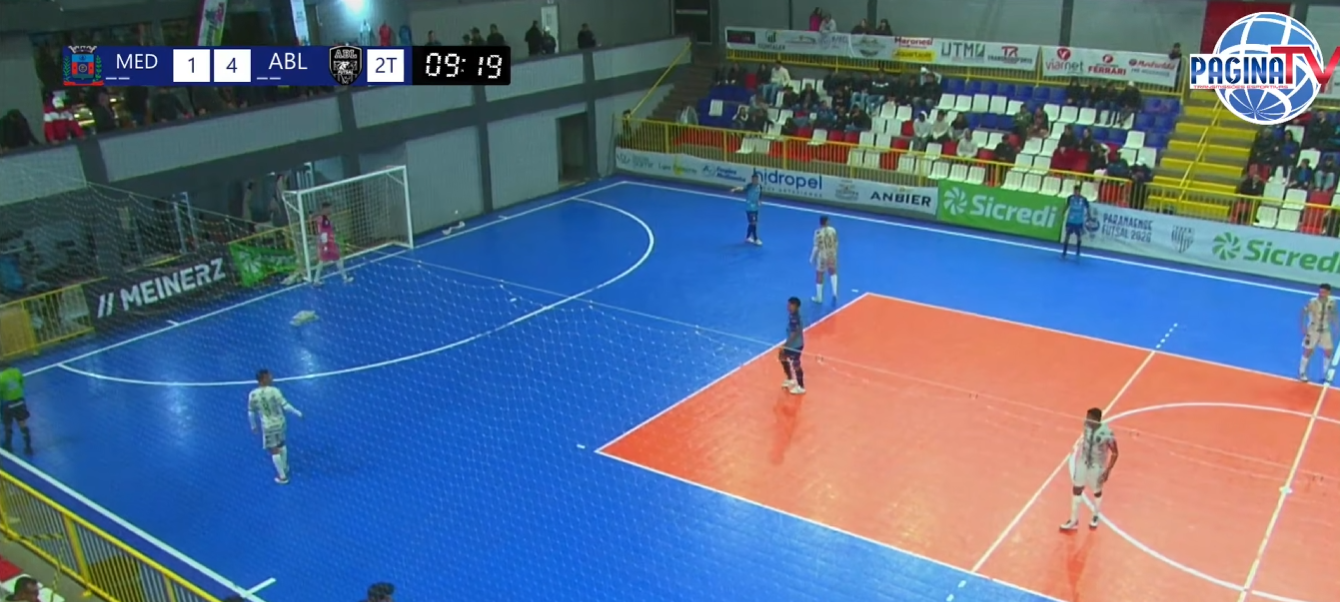 Medianeira Futsal é derrotado pelo ABL e segue na zona de rebaixamento