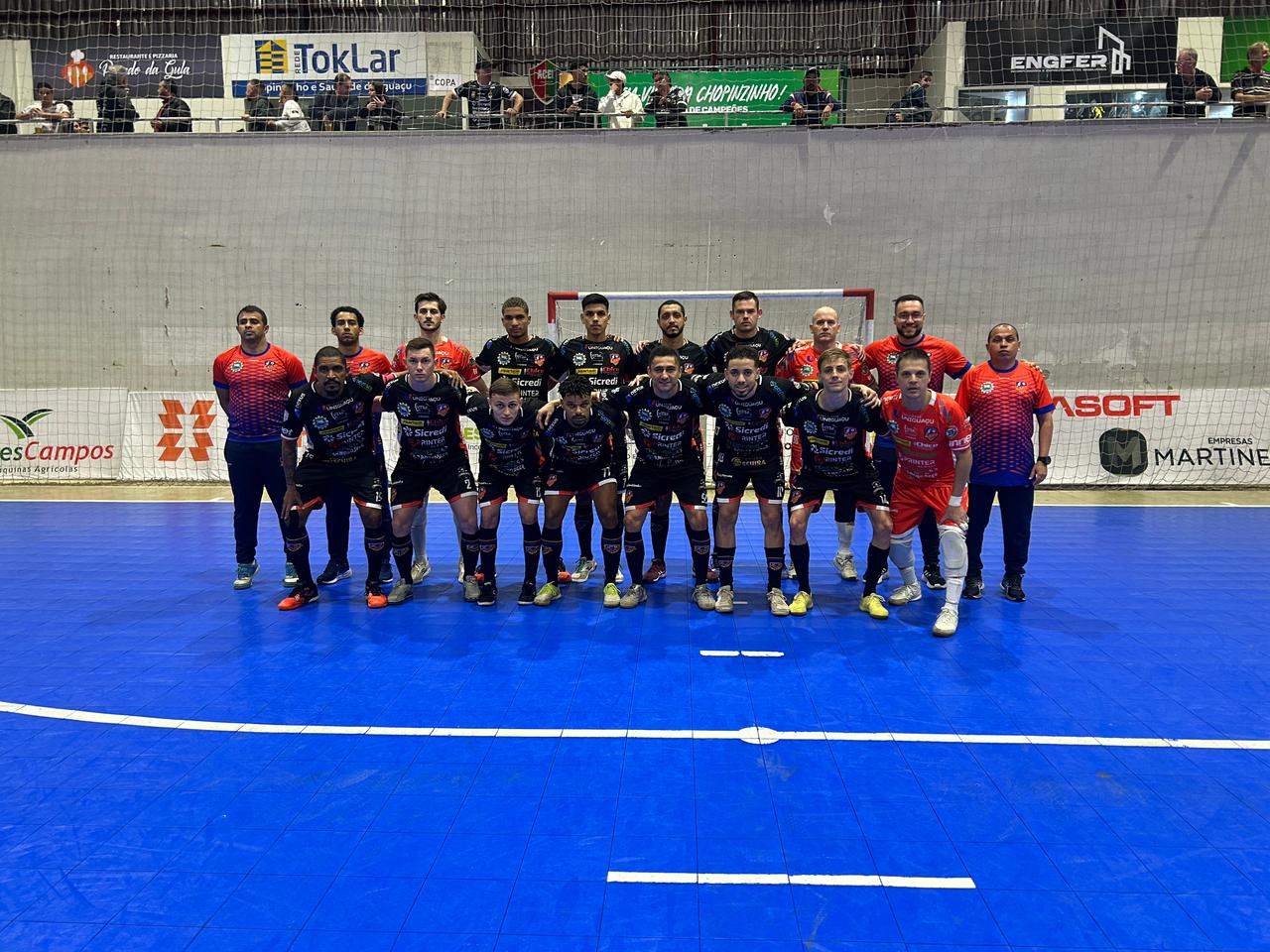 AFI Itaipulândia Futsal empata com ACEL Chopinzinho Futsal em jogo equilibrado pela 11ª rodada da Série Ouro