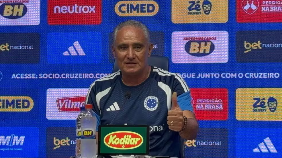 Apresentado no Cruzeiro, Tite fala de Gabigol e justifica pausa na carreira: "Tinha que reciclar"