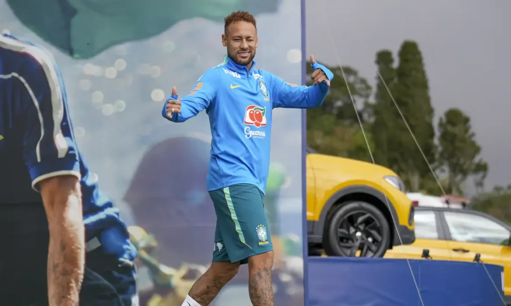 Neymar fica de fora do jogo do Brasil contra o Haiti