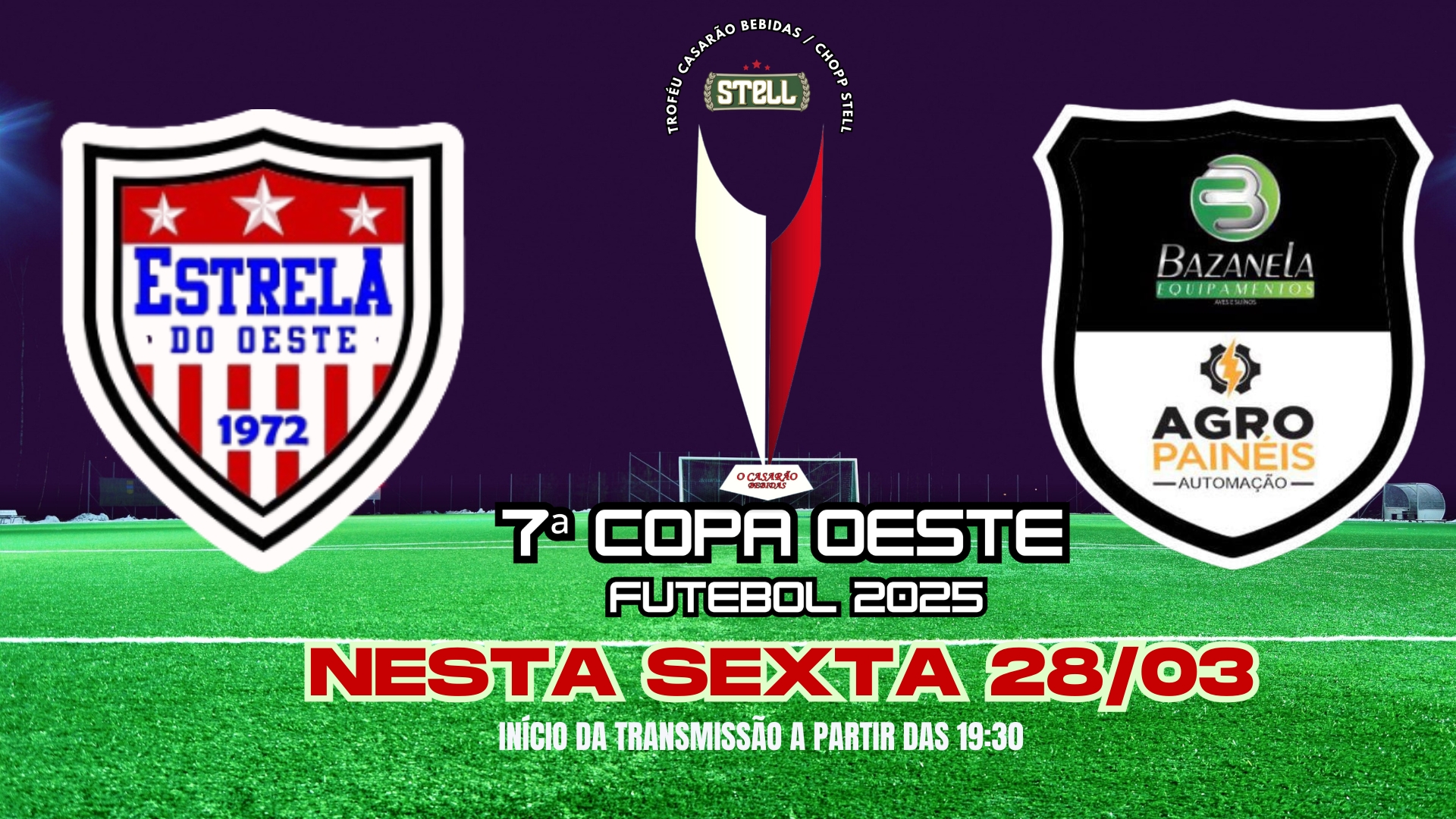 Copa Oeste de Futebol começa nesta Sexta-feira
