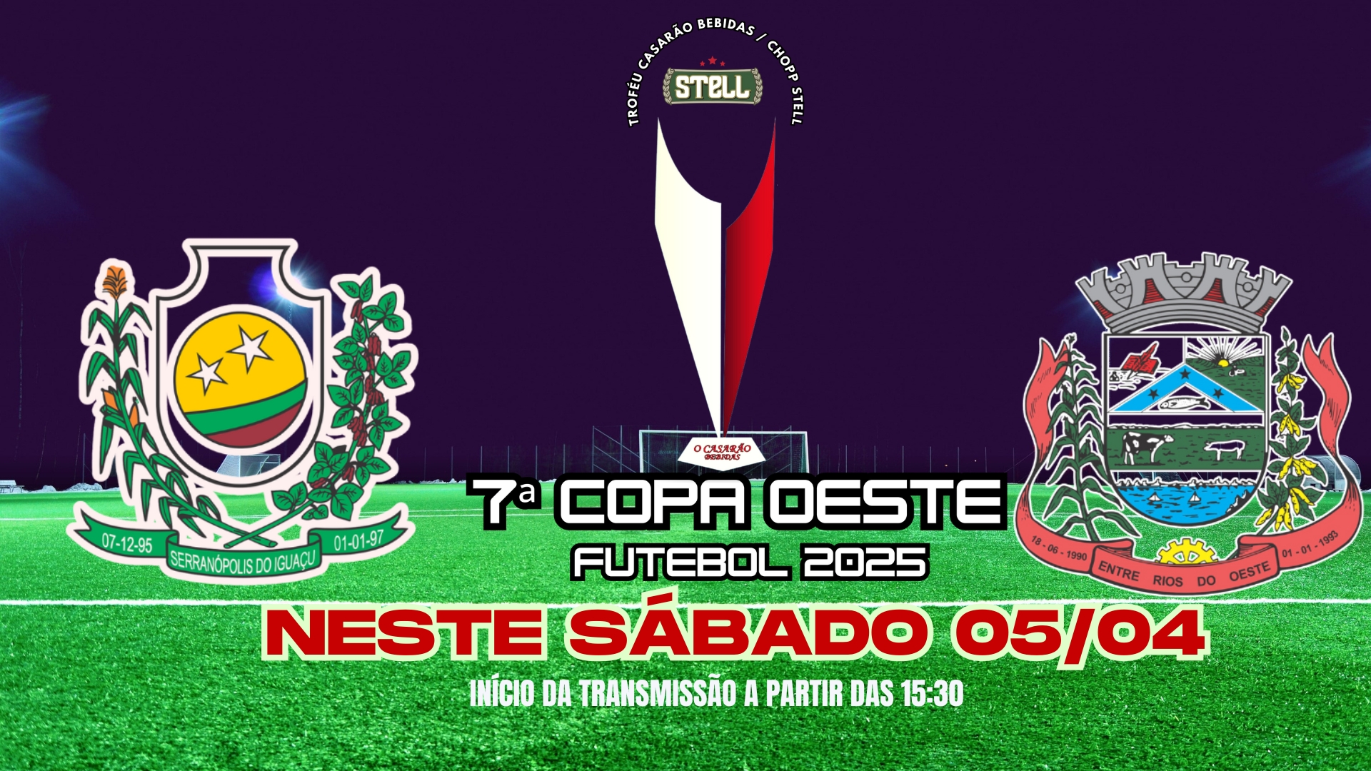 COPA OESTE DE FUTEBOL - 2ª RODADA