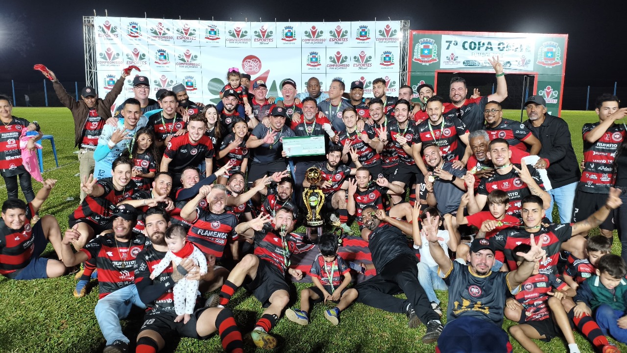Flamengo de Foz é Tricampeão da Copa Oeste em Final Eletrizante!