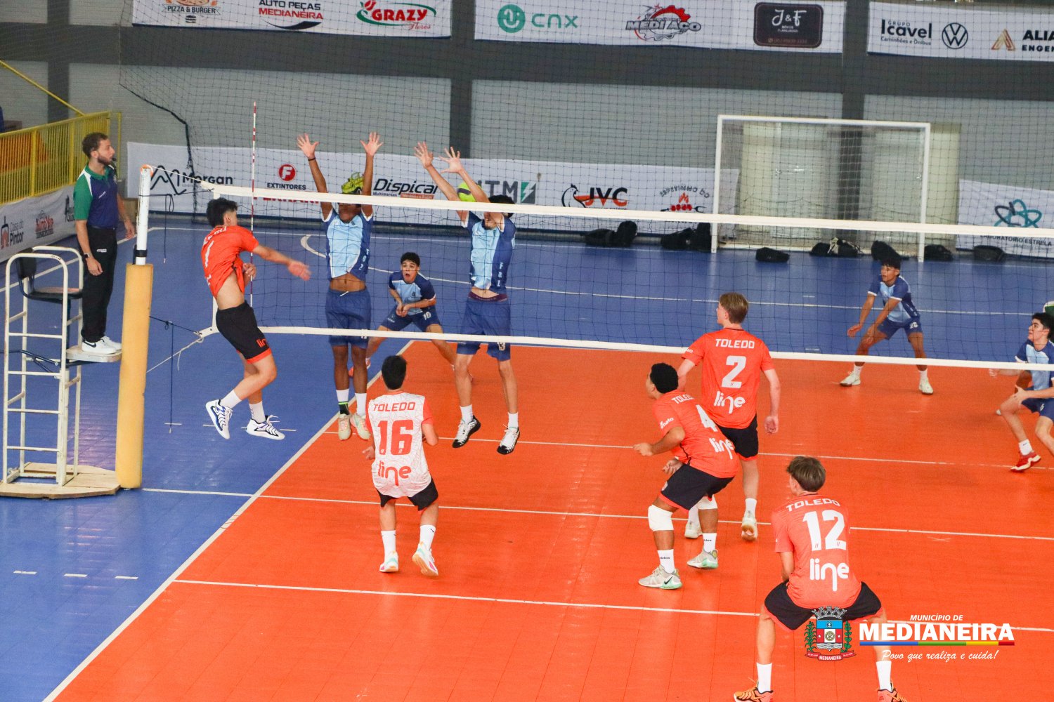 Medianeira sedia 1ª etapa da Copa Oeste de Voleibol Sub-18