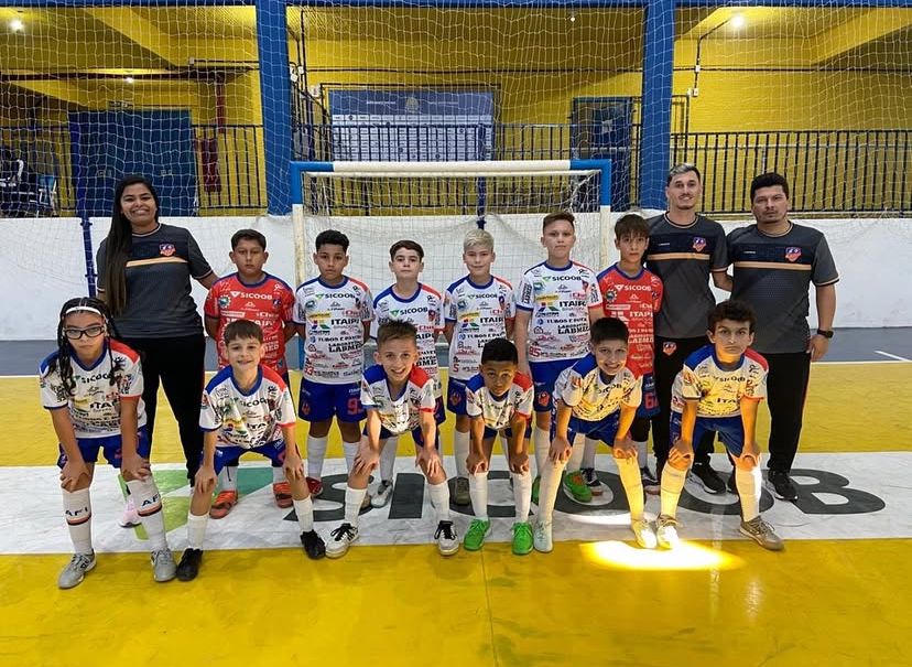 Equipe Sub-11 de Itaipulândia continua se destacando no Paranaense Categorias de Base