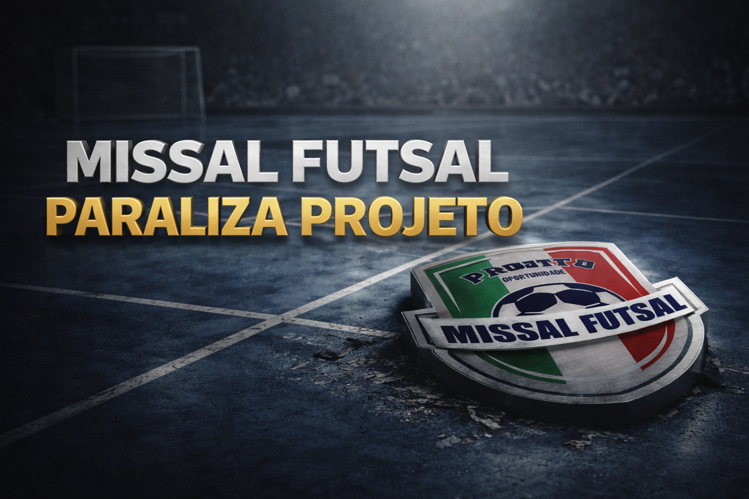 Missal Futsal paralisa projeto e não disputará Série Ouro nem Série Prata em 2026