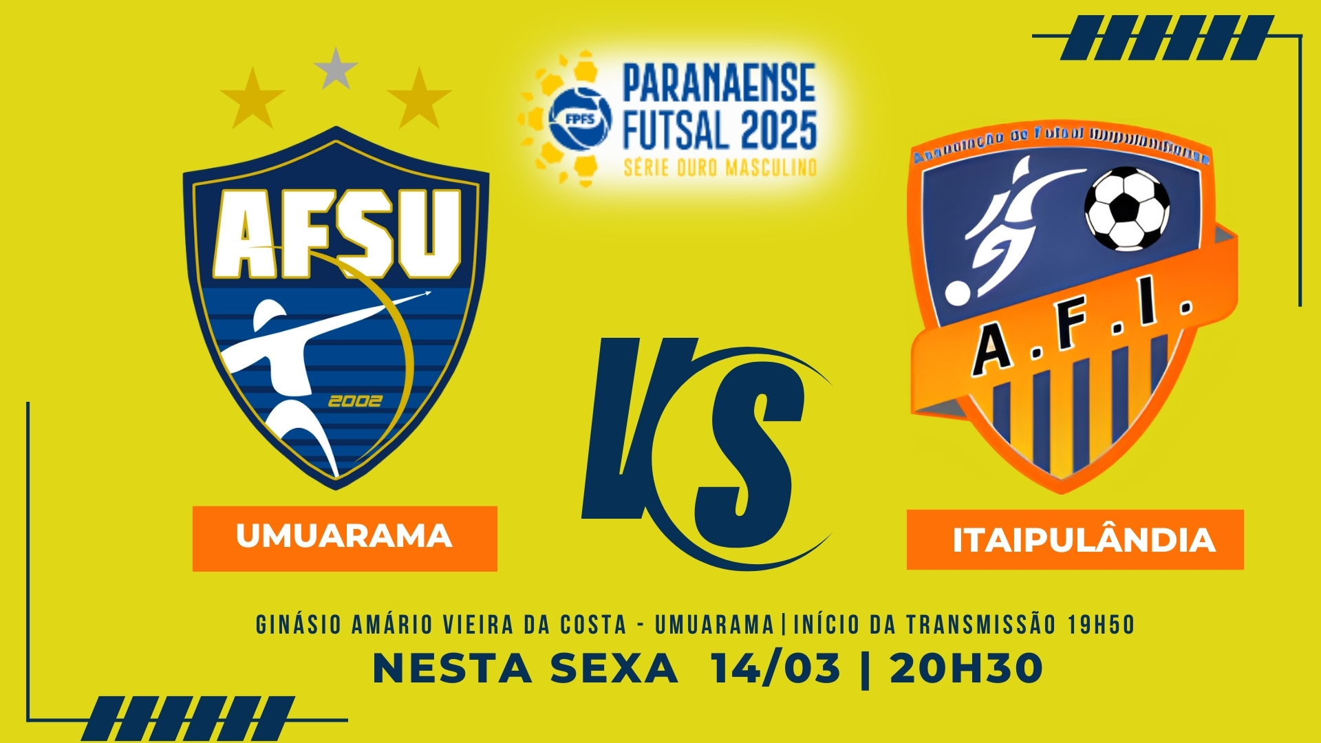 Expectativa: AFI Itaipulândia Futsal estreia na Série Ouro nesta sexta-feira (14)
