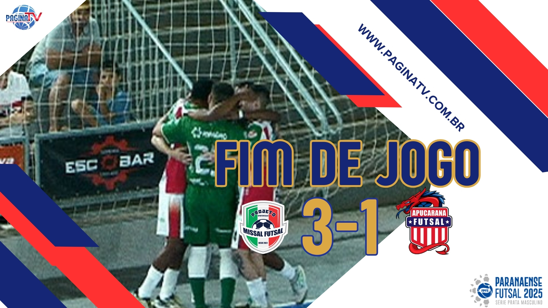 Missal Futsal Brilha em Casa e Sobe na Tabela da Série Prata!