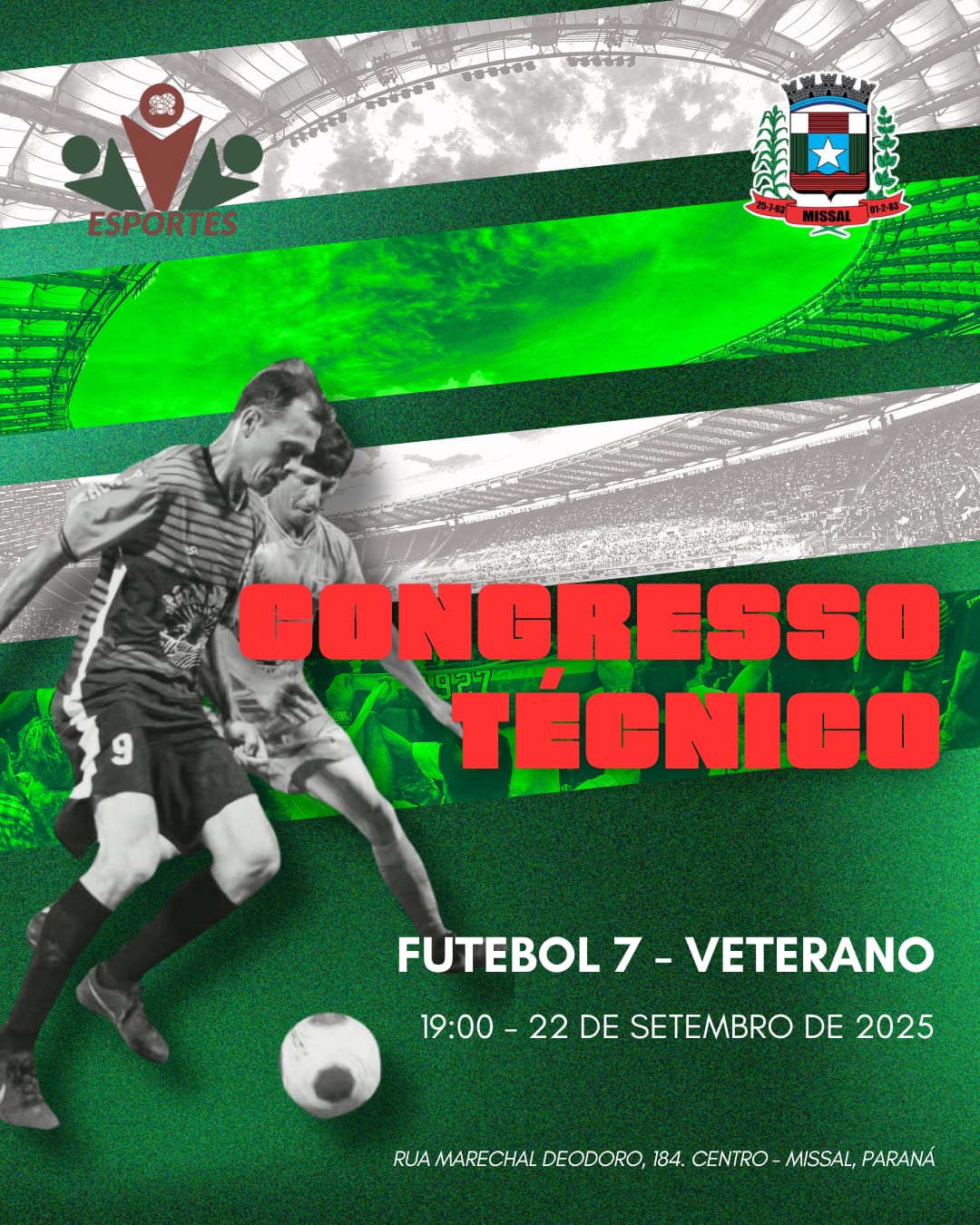 CONGRESSO FUTEBOL 7 - VETERANOS - MISSAL